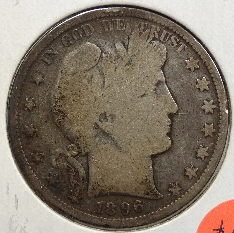 1896 Year Barber Half Dollars (1892-1915) for sale | eBay