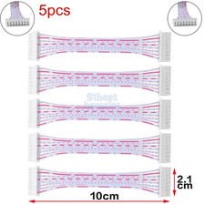 5pcs JST XH2.54 XH 2.54mm Wire Cable Connector 8 Pin Pitch Female / Female 10cm