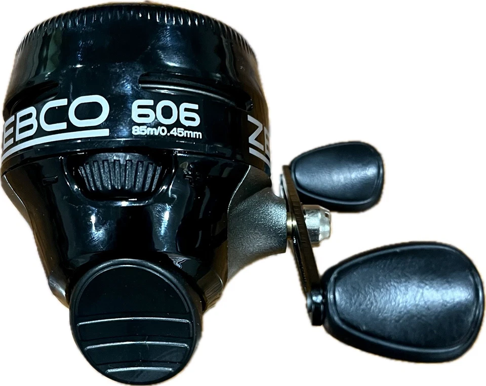 ZEBCO 606 size 60 Spincast reel 3.0:1 Gear Ratio Bite Alert 20 Lb Test Line NIP - Image 2 of 4