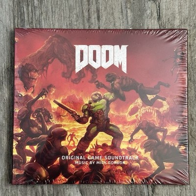 DOOM Original Game Soundtrack CD Mick Gordon Bethesda 2018 NEU OVP ID Software