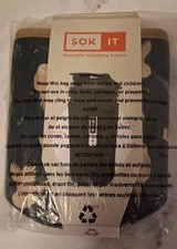 Sok-It Insulating Sleeve Designed For 24oz Reusable Bottles Carrier Owl New