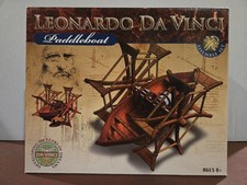 Leonardo Da Vinci Paddleboat Assemble Kit New in Box NIB
