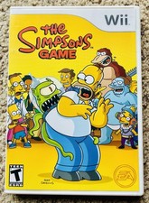 Electronic Arts The Simpsons Game Manual Included Nintendo Wii NTSC-U/C T 2007