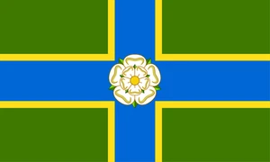 North Riding Flag Self Adhesive Vinyl Sticker