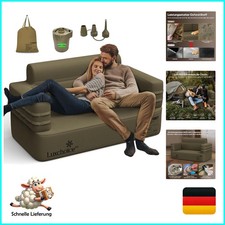 Divano ad Aria di Lusso - Portatile, Gonfiaggio Rapido, Ideale per Campeggio e Viaggi