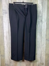 Men  s Black Dress Pants Front Pockets br Back Pockets w/1 Buttoned