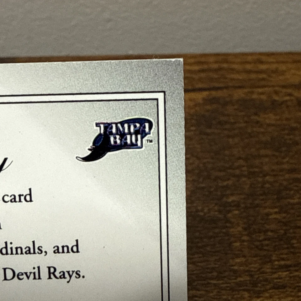 2004 Skybox автографы Альберт Pujols Delmon Young #PEA-AP/DY авто /50 РЕДКАЯ HOF - Изображение 4 из 4