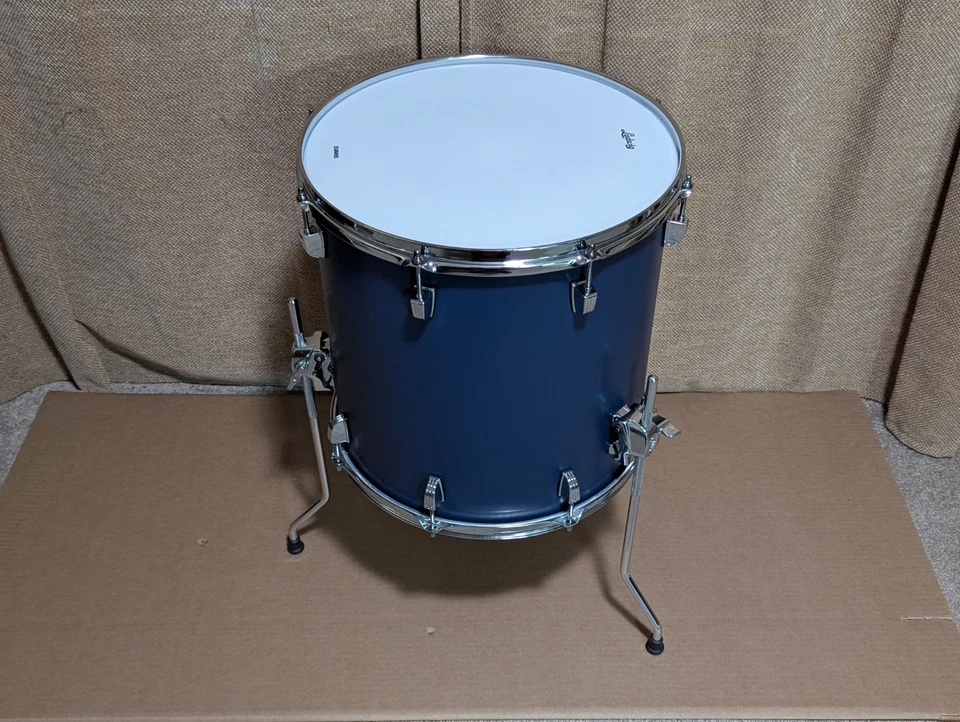 Ludwig Heritage Cherry Floor Tom 16x16 Resolute Blue NUEVO Foto 3 de 4