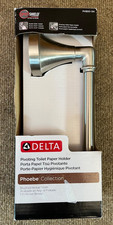 Delta Phoebe Pivioting Toilet Paper Holder Brushed Nickel PHB50-SN New