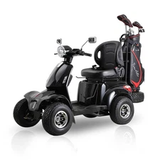 NEW Electric Golf Mobility Scooter Four Wheel Travel 1000W 60V 20AH for Adult