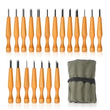 Wood Carving Tools Set - 20 Pcs Wood Carving Knife Set Beginner Whittling Kit...