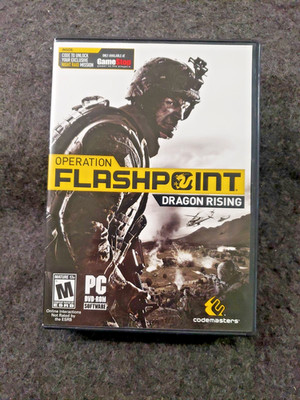 Operation Flashpoint: Dragon Rising (PC, 2009) Codemasters Shooter Game ..(C7B1)