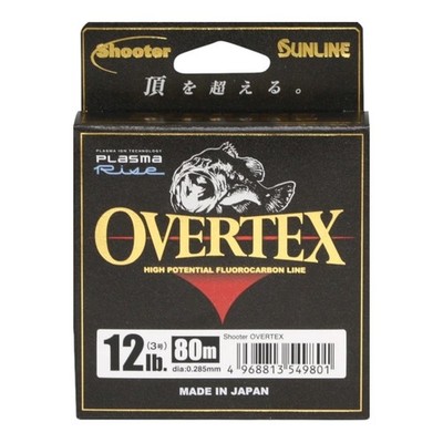 Sunline Shooter Overtex JDM Metered Fluorocarbon Line - 87 Yds - Choose Size