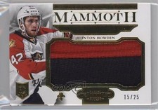 2013-14 Panini Dominion Mammoth Prime 15/25 Quinton Howden #M-QH 2a6