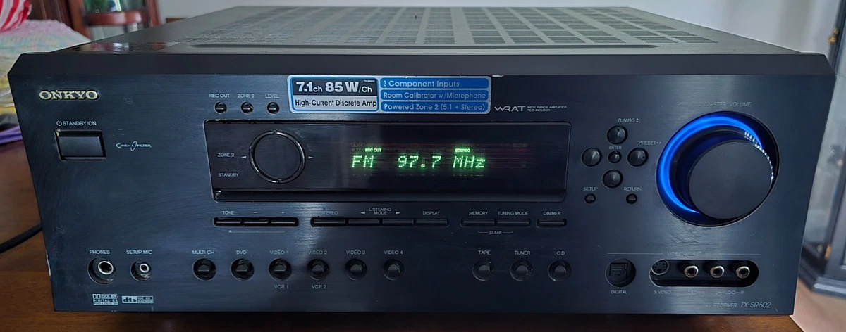 Onkyo TX-SR602 7.1-Channel AV Receiver - Tested! | eBay