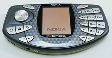 Nokia N-Gage Green Console / Phone   Rare   With Memory Card   For Parts Only