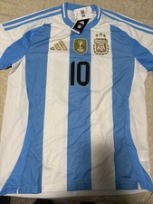 Authentic Adidas Lionel Messi #10 Argentina Men’s Jersey LARGE Brand New w/ Tags
