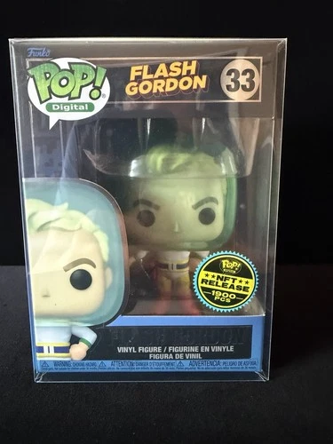 Super Clean Never Opened Funko Digital Flash Gordon #33 Pop Ltd 1900 pcs rare