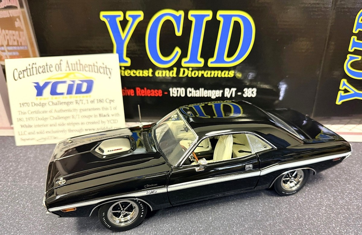 1/18 scale, YCID #44, 1970 Dodge Challenger R/T, 383 Magnum
