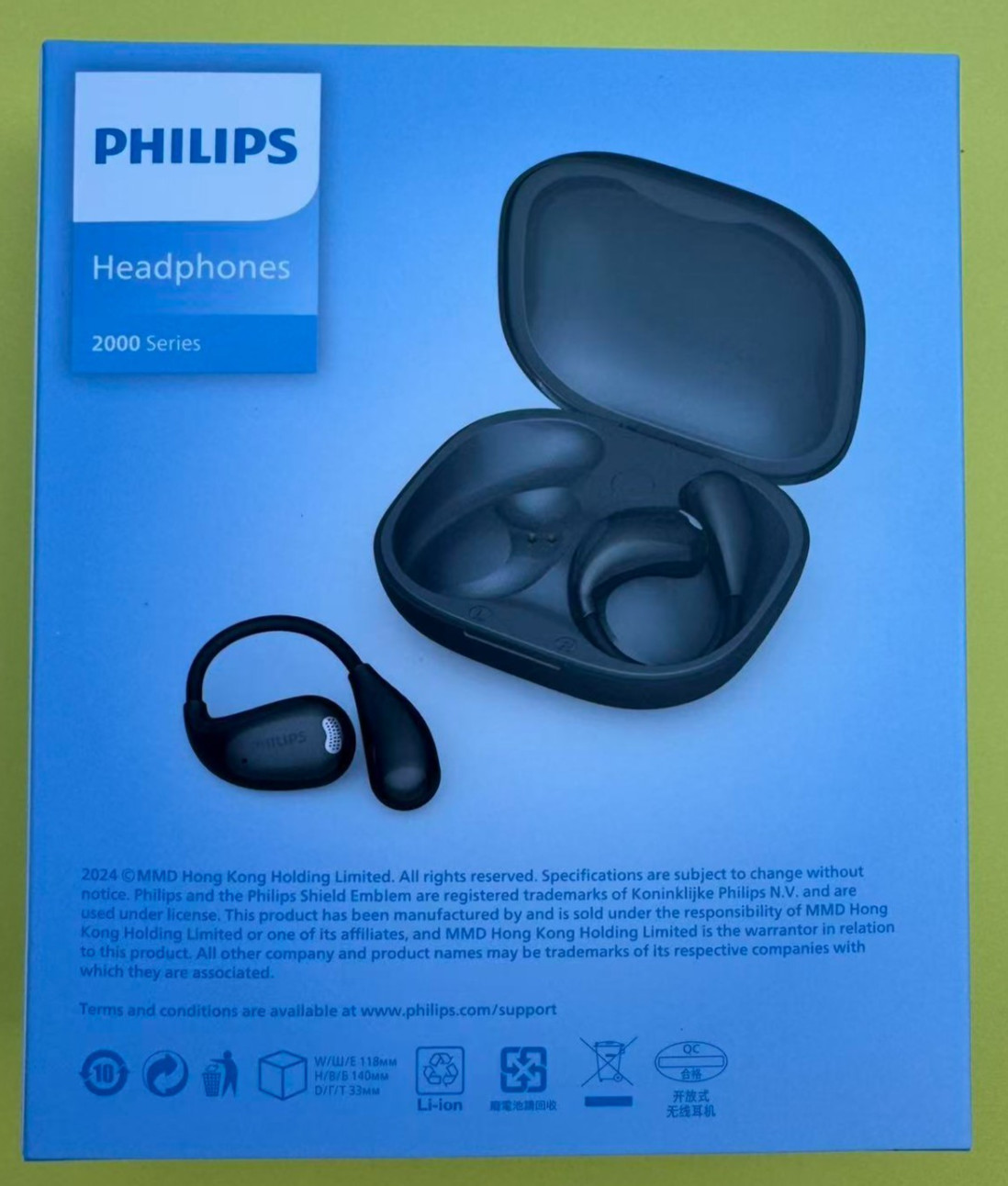 Philips TAT2769 Cuffie Bluetooth wireless orecchio aperto IPX5 20H USB-C foto 3