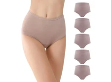 New 5 Pair Battewa Incontinence Underwear For Women, Leakproof, Blush 3XL