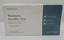 Natalist Women s At-Home Fertility Hormone Test Kit by Everlywell Sealed 05/26