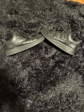 Nike Air Force 1 '07 Triple Black CW2288-001 Leather Low Top Sneaker