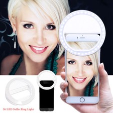 36 LED Selfie Ring Fill Light Camera Photography For Android iphone Cell Phone