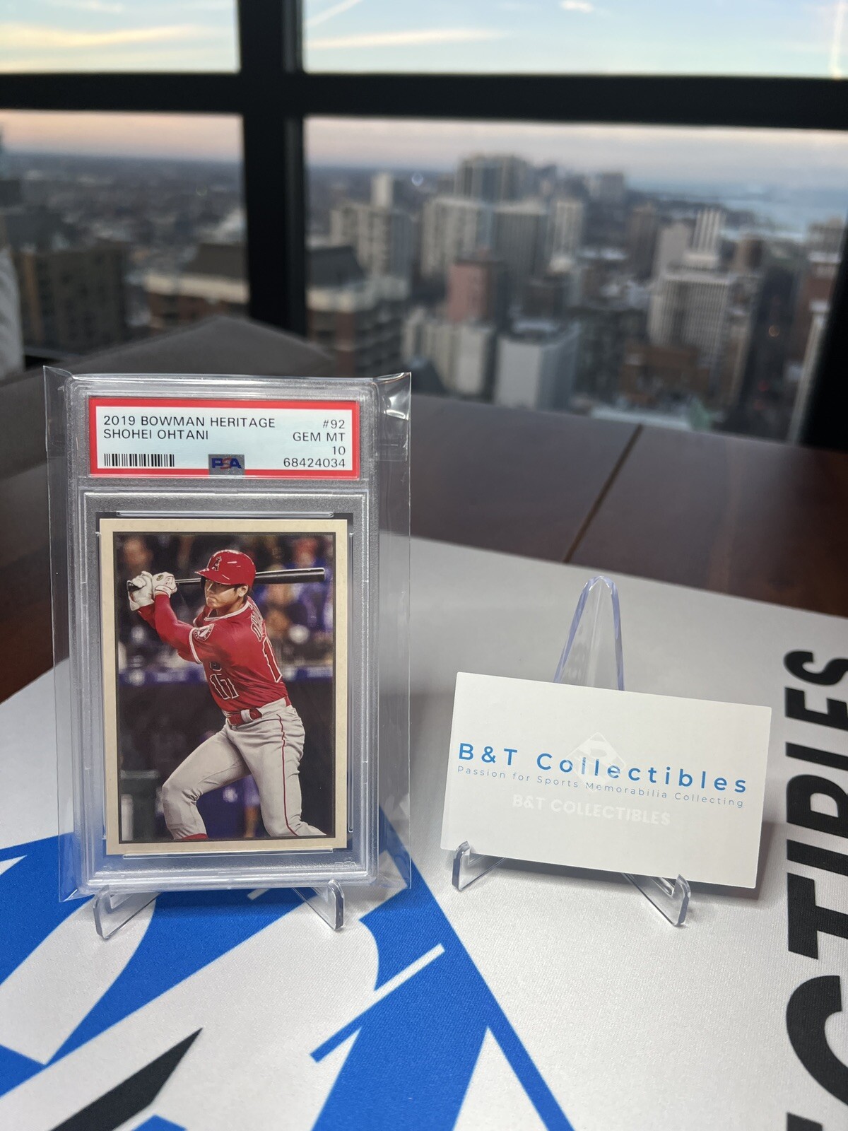 2019 Bowman Heritage Shohei Ohtani 53VR-92 PSA 10 GEM 🔥🔥🔥 view 23