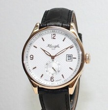 NOS! KIENZLE Herrenuhr Quarz Datum Edelstahl Saphirglas 5BarWR Made in Germany! 