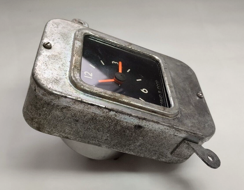 Antique car clock AChV 3, GAZ - 24 Volga Quartz 1970-80 USSR - Bild 5 von 14