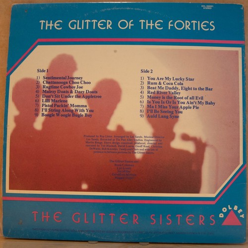 THE GLITTER SISTERS - THE GLITTER OF THE FORTIES - Vinyl LP - Dolby - VG (2244) - Picture 5 of 6