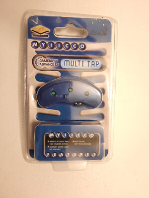 Gamecube Multi Tap Game Boy Advance SP GBA Multi Tap Myiicco For Link Cable up to 4 ...