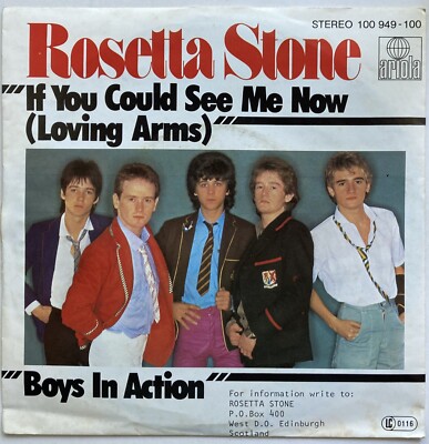 Rosetta Stone - If You could see me now - 7'' near mint