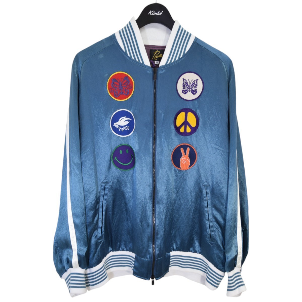 Needles Award Jacket-Acetate Sateen Satin Patch Jacket  