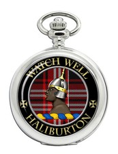 Haliburton Scottish Clan Pocket Watch
