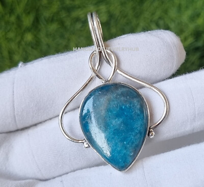 Tree of Life Amazonite Pendant 925 Sterling Silver Handmade Jewelry Gift PG3018