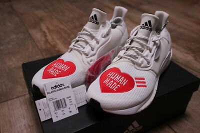 adidas x Pharrell Williams Solar Hu Human Made Sneaker Größe 48 (US 13) | EG1837