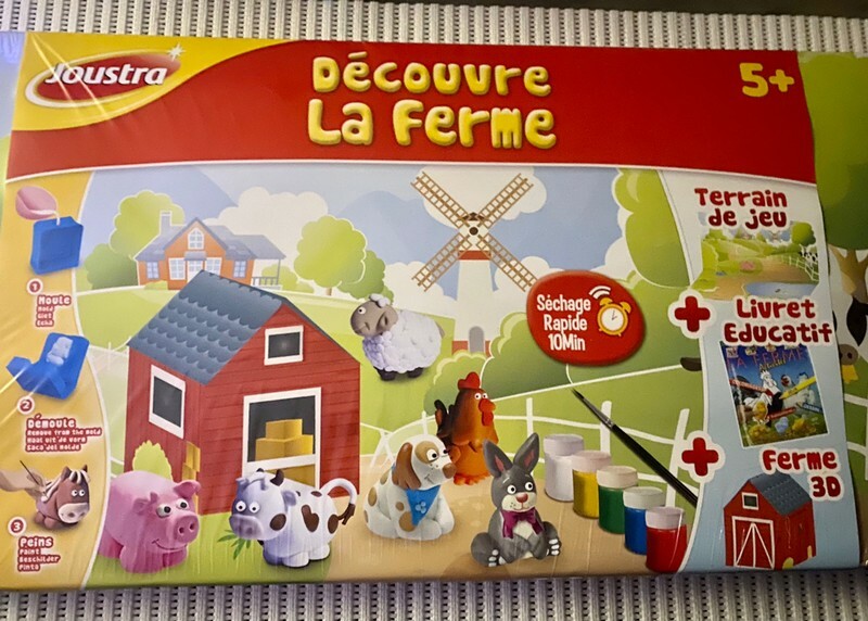 Jeu Découvre la Ferme moulage le coffret d'anniversaire idéal pour enfants