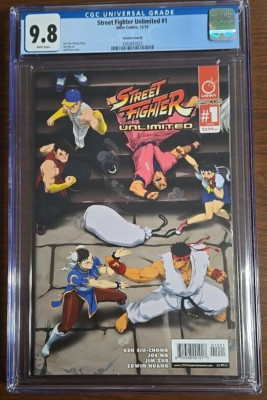 Street Fighter Unlimited #1 - Cvr B - Cruz Ultra Jam - CGC 9.8 - 2015