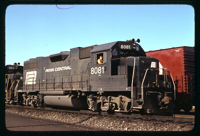 (MZ) ORIG TRAIN SLIDE-PENN CENTRAL (PC) 8081 ROSTER