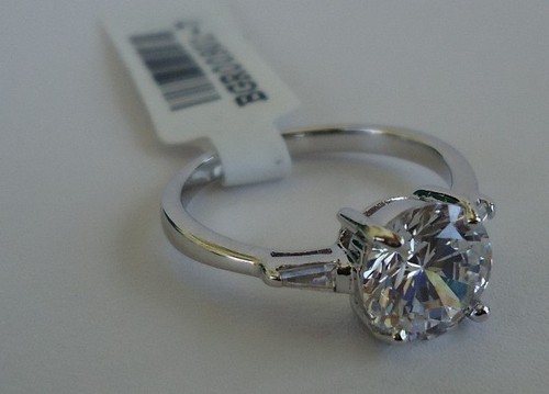 ANILLO DE BODA DE MUJER DE PLATA ESTERLINA 925/TALLA 5-9 2.75 CTS LABORATORIO SIMULANTE DIAMANTES - Imagen 2 de 10