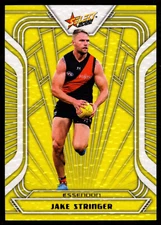 2022 AFL FOOTY STARS [FRACTURED YELLOW CARD] FY60 Jake STRINGER (ESSENDON) #122