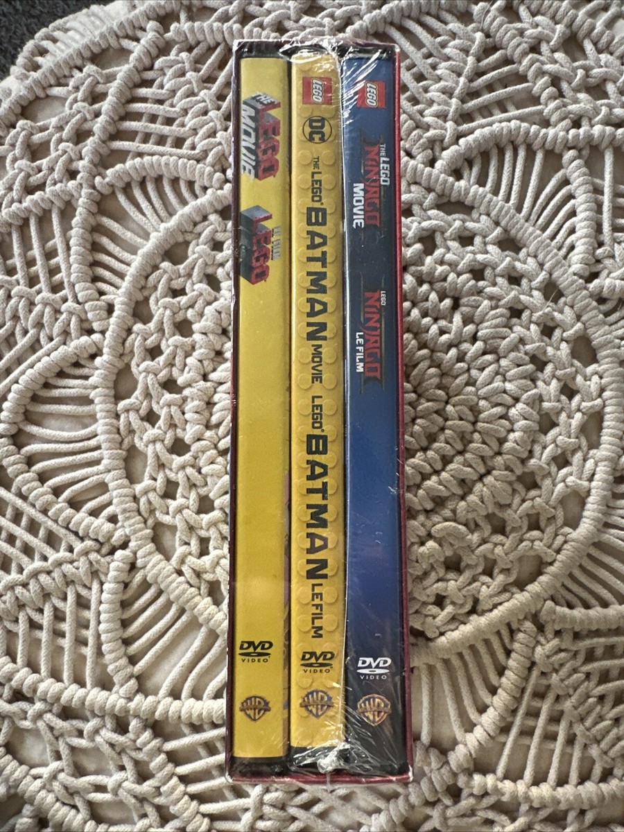 DVD The Lego Movie Lego Batman Lego Ninjago 3 Movies NEW SEALED | eBay