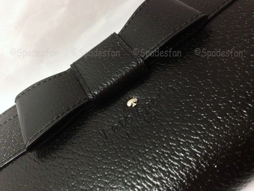 Kate Spade WLRU1979 Kirk Park LACEY Accordion Zip Around Wallet BLACK NWT RARE!! - Picture 7 of 8