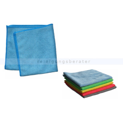 2Stück Microfasertuch Arcora Basic Line blau 38x38 cm