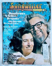 Songwriter Magazine Dec 1978 Boudleaux & Felice Bryant EXCELLENT Cond. Q3