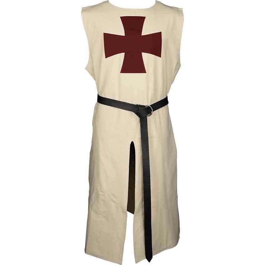 Túnica medieval Templar Knight Tabard Crusade Ropa Surcoat Cosplay para hombres