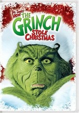 HOW THE GRINCH STOLE CHRISTMAS - Jim Carrey DVD NEW/SEALED