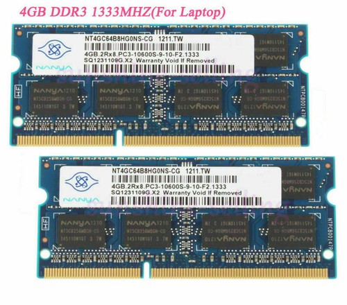 Nanya 4 GB 2 GB 1 GB DDR2 DDR3 memoria de trabajo portátil portátil SODIMM Ram lote Hot - Imagen 21 de 31